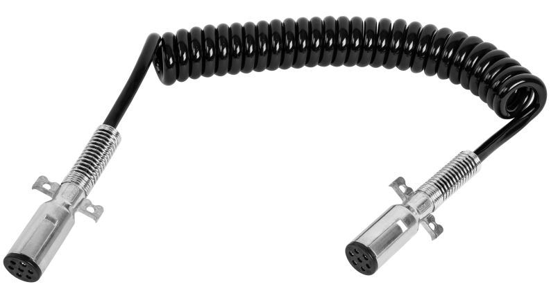 Trailer cable with to die-cast plugs