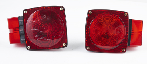 Left/Right hand side light with license light