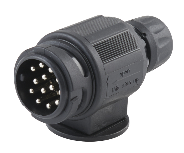 13 Pin 12V Trailer Plastic Plug 