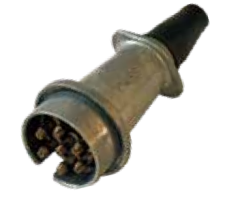 7 pin Trailer Metal Plug 