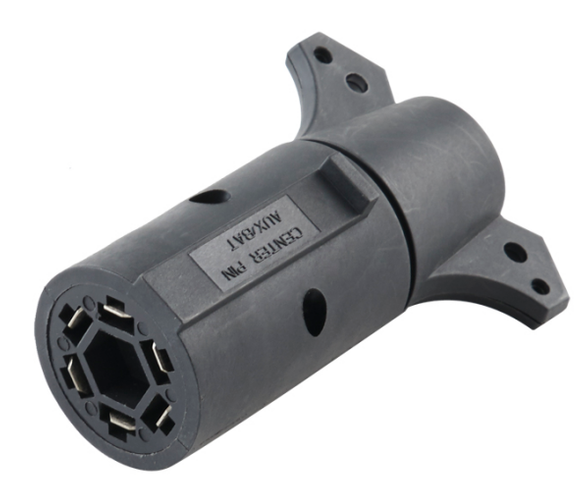 7 Blade to 6 Round Adapter (Electric Brake/Auxiliary)