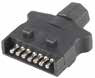 7 Pin flat socket