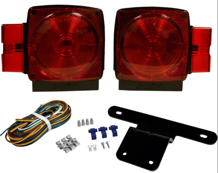 Trailer Light Kit for Trailers Under 80" Wide