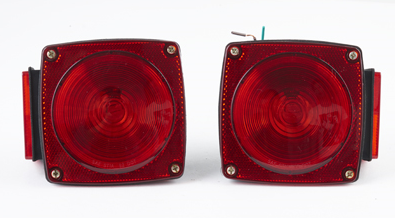 Left/Right hand side light with license light