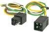 4 Pole Square Set 12" (male and female connectors) 