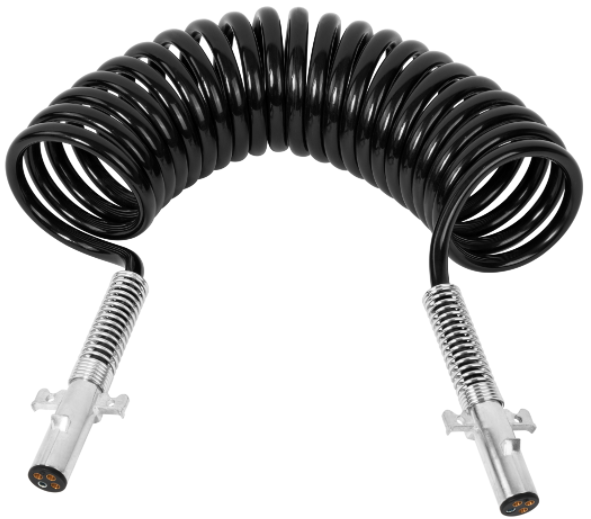 Trailer cable with to die-cast plugs