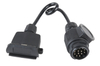 13 Pin European round socket-7 pin plug