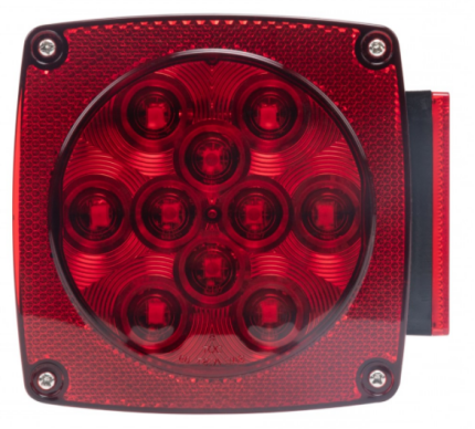 Left/Right LED light with license light